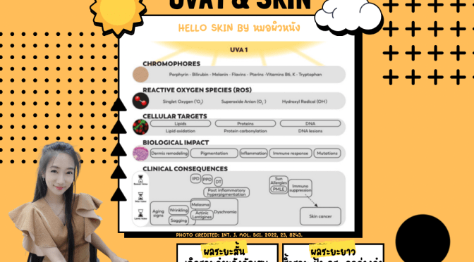 รังสี UVA1 กับปัญหาผิว Skin
