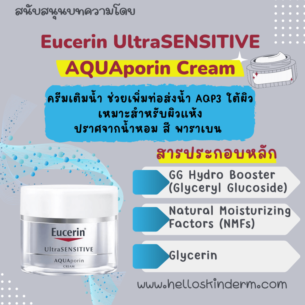 Eucerin UltraSENSITIVE Aquaporin Cream
